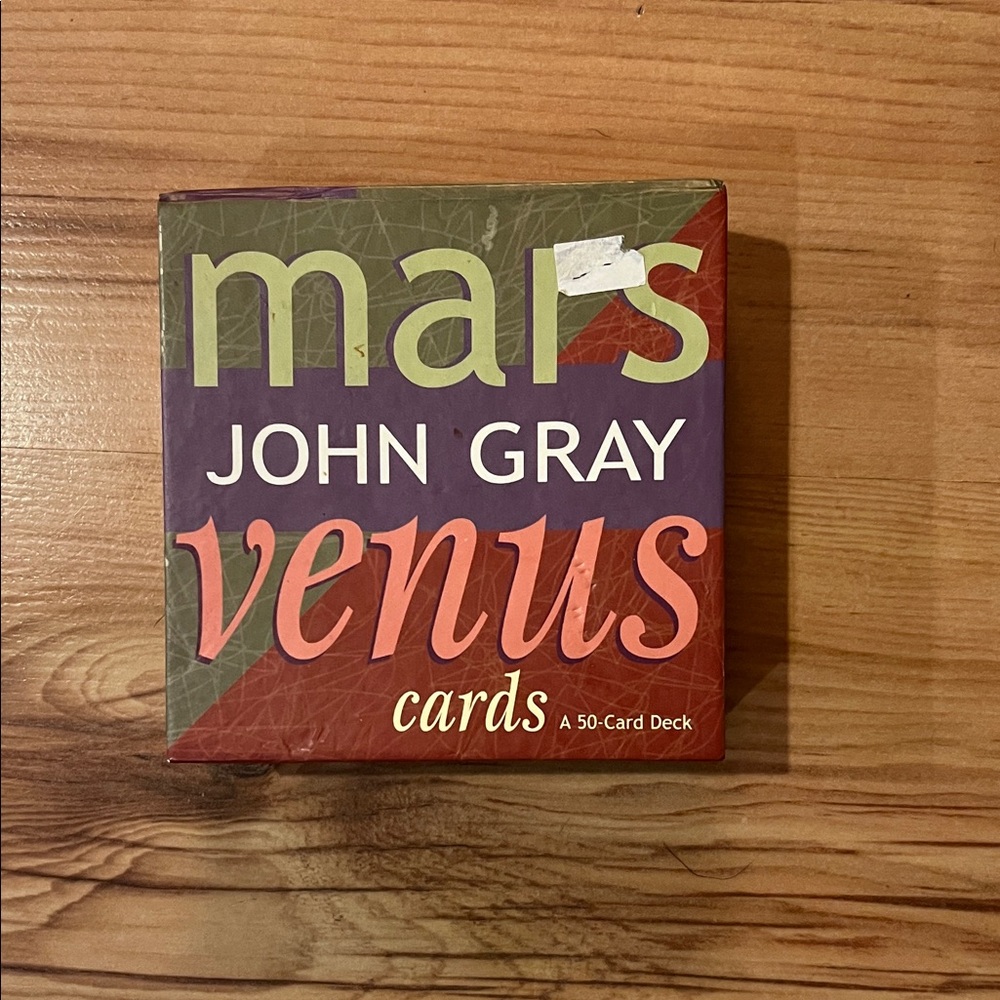 Mars and Venus Card Deck